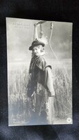 FEDÁK SÁRI DÍVA PRIMADONNA 1905 FOTÓLAP JÁNOS VÍTÉZ KUKORICA JANCSI KIRÁLY SZÍNHÁZ Strelisky fotó
