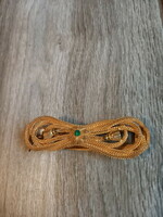Wonderful old openwork copper hair clip (7.8x2.3x1.5 cm)