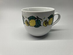 Zsolnay large mug with a rare lemon pattern