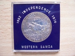 Nyugat Samoa 1 $ - 1 Tala 1976    1776 -1976  USA bicentenárium