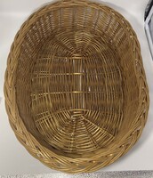 Pet bed wicker basket for dog and cat in perfect condition