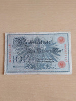 Germany 100 marks 1908 red seal