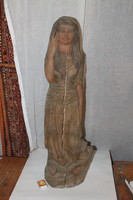 Antique hand-carved large wooden sculpture 232
