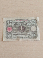 Germany 1 mark 1920 darlehnkassenschein 222