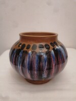 Cantor Sándor ceramic vase with circular seal