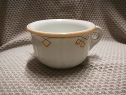 Thick-walled, porcelain komachi cup