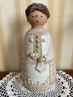 Huge ceramic figure of Mary from Szilágy / first communion