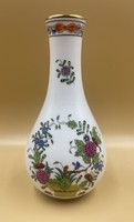 Herend colorful Indian basket pattern vase with jubilee mark!