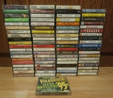 80 foreign original music cassettes in one