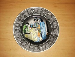 Ceramic wall plate - dia. 23 cm (n)