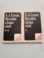 A. J. Cronin: copper plate under the gate i.-II. Volume