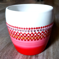 Painted ceramic bowl