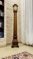 Chippendale style 8-day striking wall clock