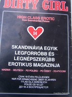 Retro erotic magazine + 18