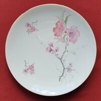 Schumann Bavarian German porcelain small plate cookie plate with flower pattern