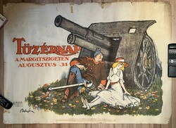 Tüzérnap plakát 1968
