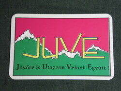 Card calendar, juve travel agency, Pécs, graphic designer, 1997, (5)
