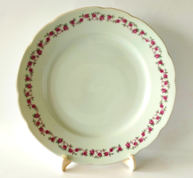 For Andreaw!!! Beautiful old small bohemian porcelain large round offering and serving bowl