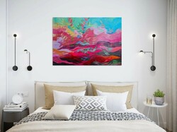 Az újjászületés ünnepe ez a kép (100x70cm) - Lét-hullámok