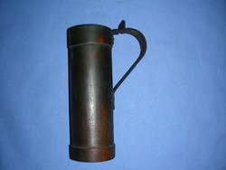 Antique copper measuring cup