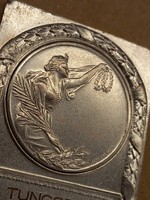 Tungsram antique badge plaque coin 1935