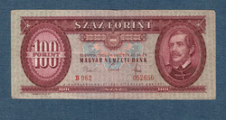 100 HUF 1968 vf with the large signature of László