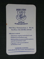 Card Calendar, György Hevesy Technical Vocational High School, Pécs, , 1997, (5)