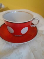 Russian speckled tea cup