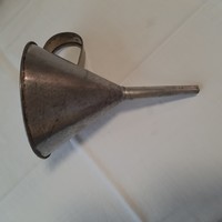 Antique tin funnel