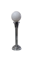 Table lamp chrome trumpet lamp