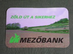 Card calendar, Mezőbank Kecskemét branch, 1996, (5)