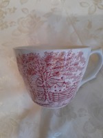 English pink tea cup