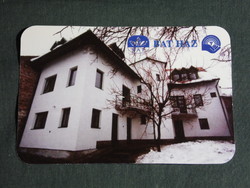 Card calendar, bat tobacco factory, home of the homeless house, Pécs, 1996, (5)