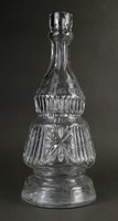 1Q095 Régi jelzett hibátlan Monimpex üveg palack 27 cm