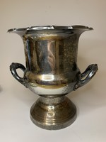 Silver-plated champagne bucket in Medici style