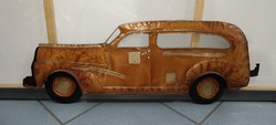 Old car metal wall decoration