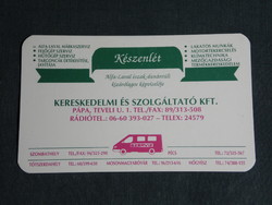 Card calendar, alfa-laval milking machines, refrigerators, forklifts, agricultural products, boiler, Pécs, 1995, (5)