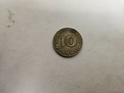 1970 to 10 pfennig f vj