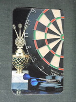 Kártyanaptár, Darts kereskedés, Budapest,1996,   (5)