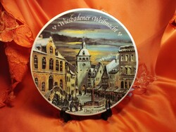 Rare German porcelain decorative plate, limited edition