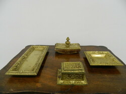 Set of 4 antique Art Nouveau desks