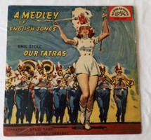 A Medley Of English Songs/Our Tatra - Emil Štolc bakelit hanglemez eladó!