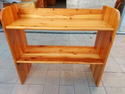 A pine shelf for sale. Furniture is in good condition.