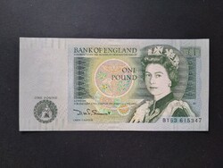 England 1 pound 1982 xf+