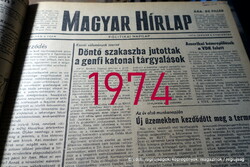 50. SZÜLETÉSNAPRA !? / 1974 január 22  /  Magyar Hírlap  /  Újság - Magyar / Napilap. Ssz.:  26482