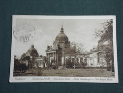 Postcard, Budapest, Széchenyi spa, view detail