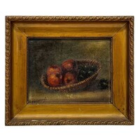 Mesterházy Dénes (1900-1949): Gyümölcskosár az asztalon F00602