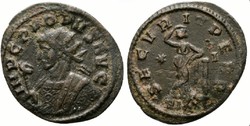Probus 276-282 Antoninian Ticinum, Securitas, SECVRIT PERP, Római Birodalom