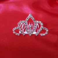 New bridal rhinestone mini hair comb tiara, hair ornament, crown