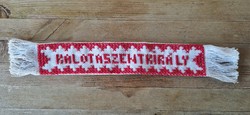 Kalotaszentkirály crocheted bookmark